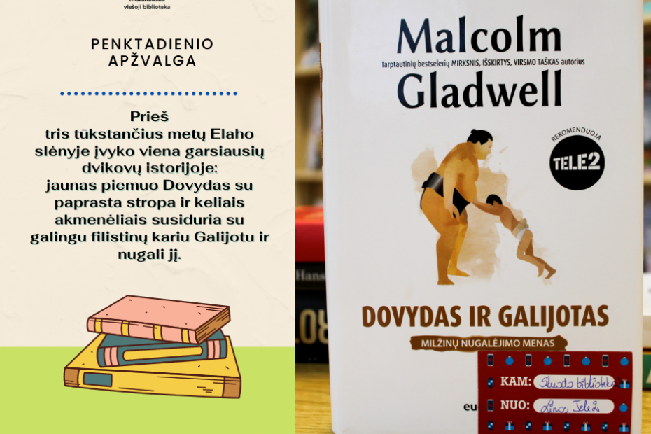 Knygos apžvalga Malcom Gladwell
